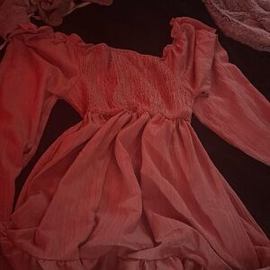 Pink dress